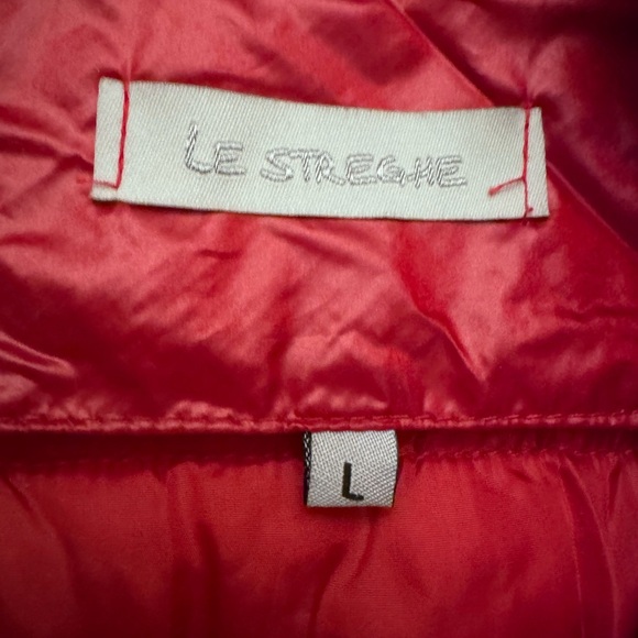 Or Streghe Red puffer jacker size large - Picture 3 of 4